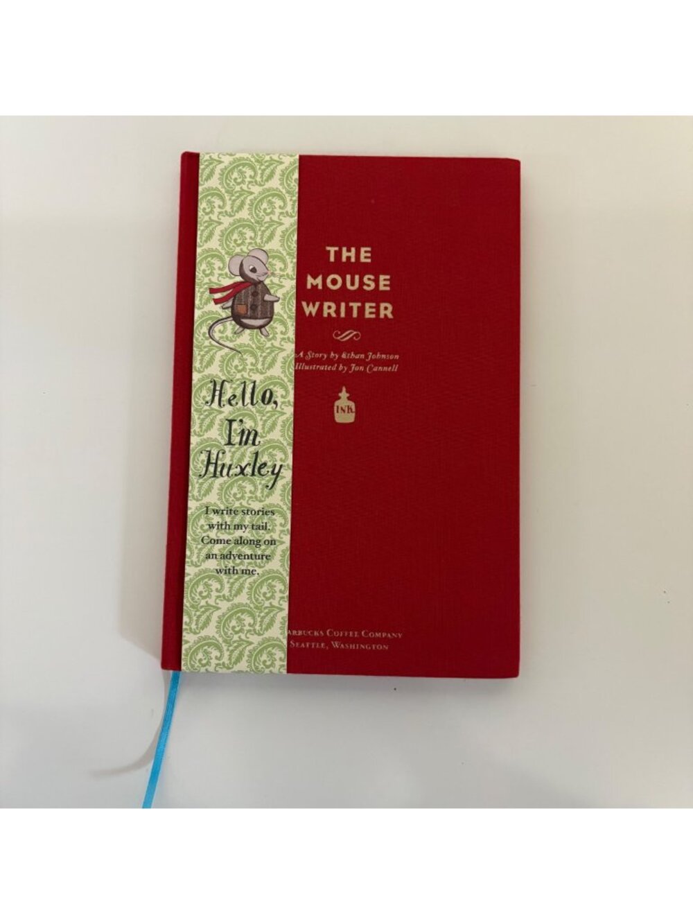 The Mouse Writer Ethan Johnson First Edition 2010 Hardcover Starbucks Coffee Co